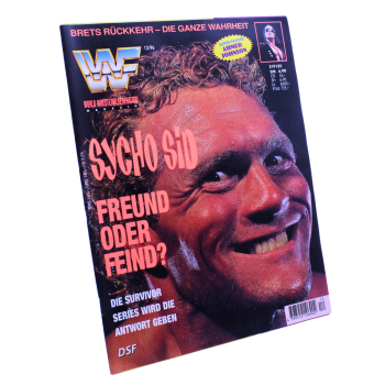 WWF Magazin Nr. 12 (1996) – Sycho Sid Cover | Ehapa Verlag | Vintage Wrestling bei Hoppla-Stuff