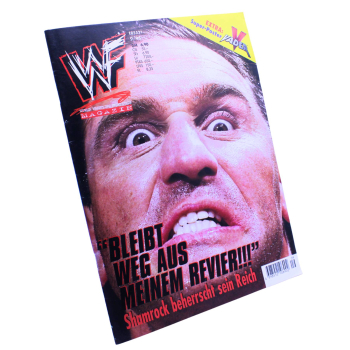 WWF Magazin Nr. 9 (1998) – Ken Shamrock Cover & Vader Poster | Ehapa Verlag | Hoppla-Stuff