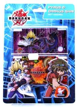 Bakugan Battle Brawlers Sticker Set kompatibel für Nintendo DSi