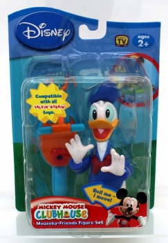 Mickey Mouse Clubhouse Spielfigur Donald Duck mit Tretroller von Play-by-Play