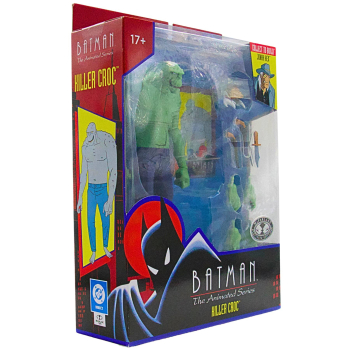 Batman The Animated Series DC Direct Build-A Actionfigur Wave 5 Killer Croc (Chase) 15 cm Vorderansicht Links