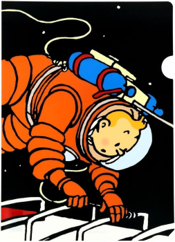 Sichthülle Leiter an Rakete TIN32-63