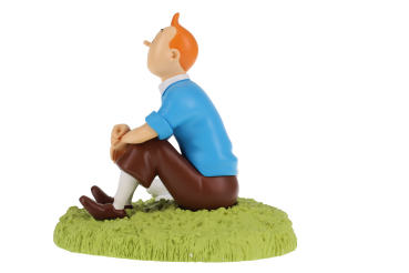 Tim sitzt im Gras 17,5cm