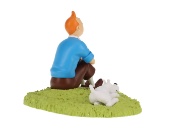 Tim sitzt im Gras 17,5cm