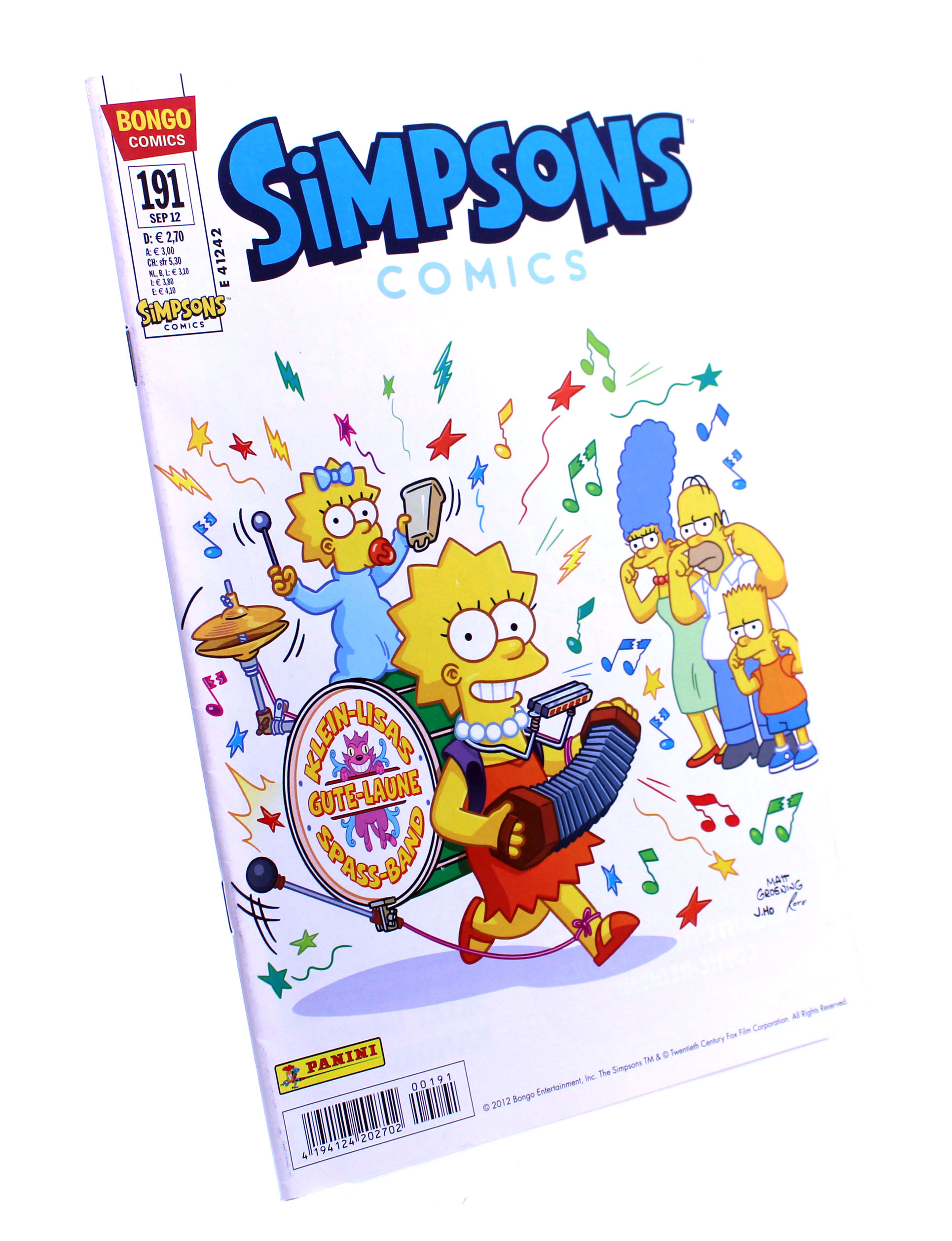 Hoppla - great stuff! - Simpsons Comic Nr. 191 von Panini Comics bei ...