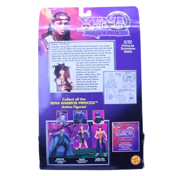 Xena Velasca Actionfigur 1998 Toy Biz OVP | Hoppla-Stuff