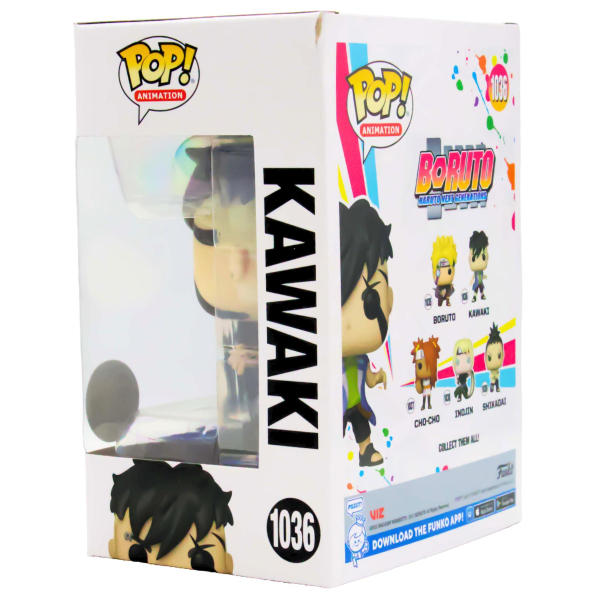 Exclusive Kawaki Funko POP! rechte Seite