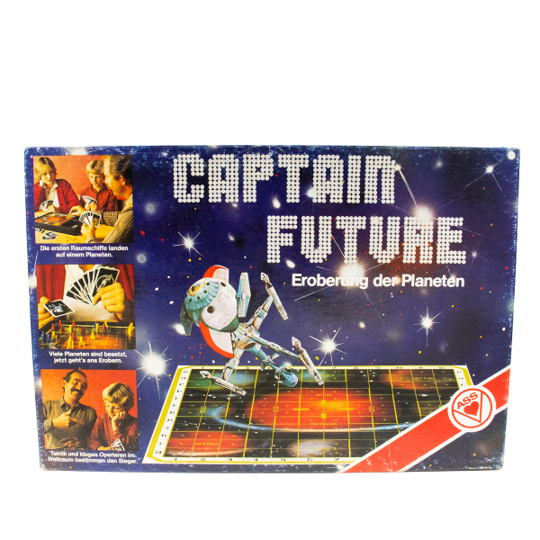 Captain Future Brettspiel Eroberung der Planeten 1980 Deckel