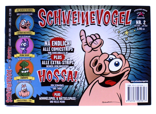 Schweinevogel Comic Nr. 2: Hossa! von Glücklicher Montag