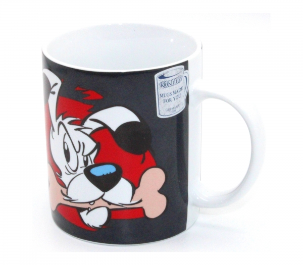 Asterix & Obelix Idefix "Top Dog" Tasse aus Porzellan von Könitz