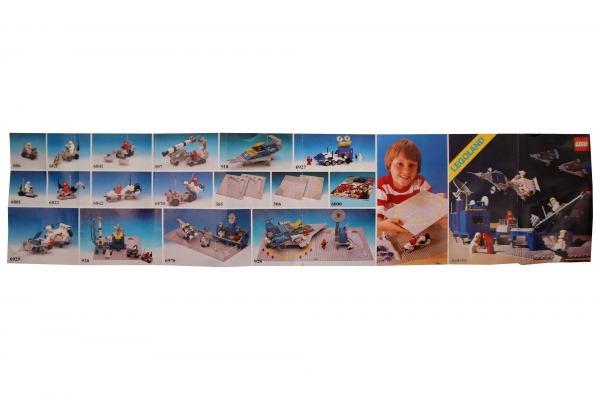 LEGOLAND Produktprospektbeilage von Lego aus den 1980er Jahren