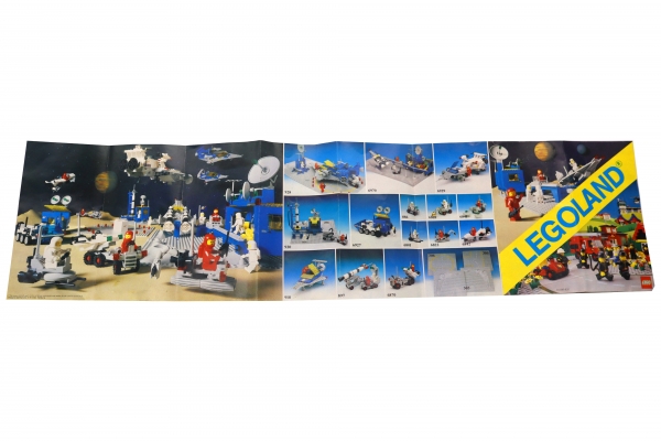 LEGOLAND Produktprospektbeilage von Lego aus den 1980er Jahren