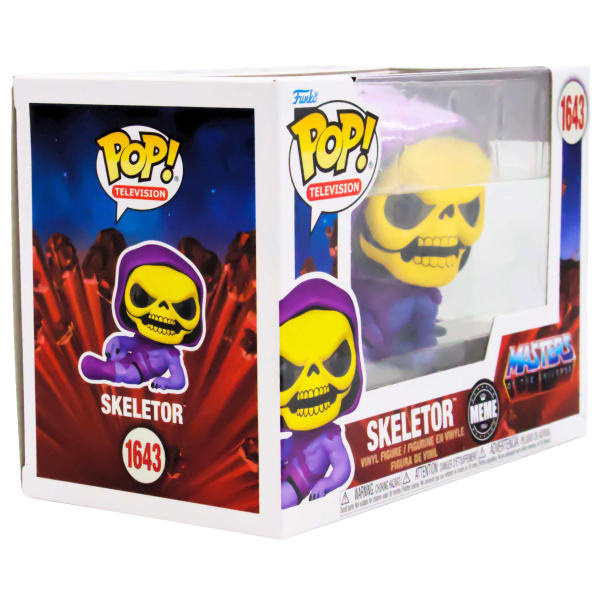 Funko POP! Masters of the Universe – Skeletor (Meme) 9 cm rechte Seite