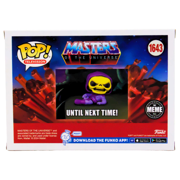 Funko POP! Masters of the Universe – Skeletor (Meme) 9 cm hinten
