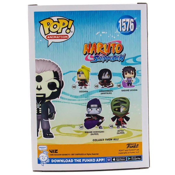 Naruto Pop! Animation Vinyl Figur Hidan w/Jacket Exclusive Edition 9 cm Hinteransicht