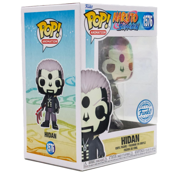 Naruto Pop! Animation Vinyl Figur Hidan w/Jacket Exclusive Edition 9 cm Vorderansicht Links