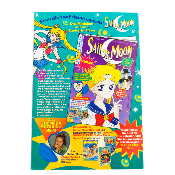 Sailor Moon - das Mädchen mit den Zauberkräften Magazin Nr. 4 (1999)