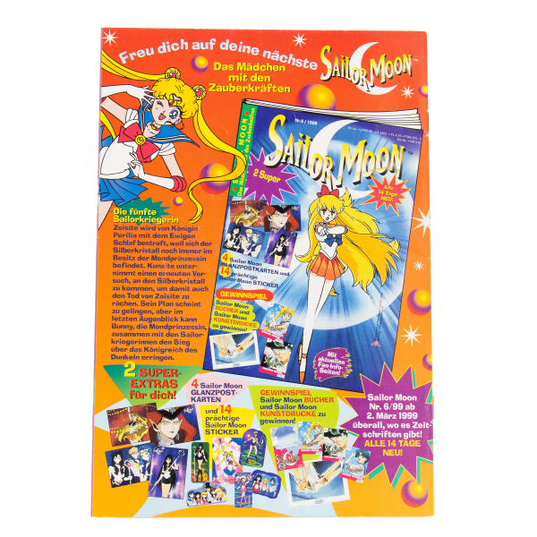 Sailor Moon - das Mädchen mit den Zauberkräften Magazin Nr. 5 (1999)