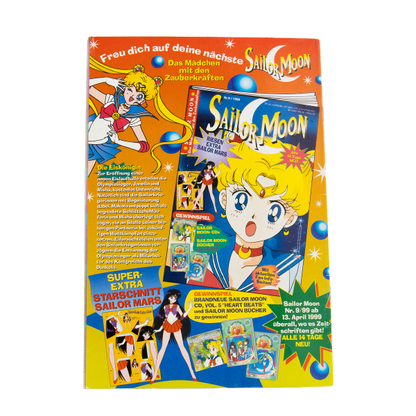 Sailor Moon Magazin Nr. 8/1999 Hinterseite