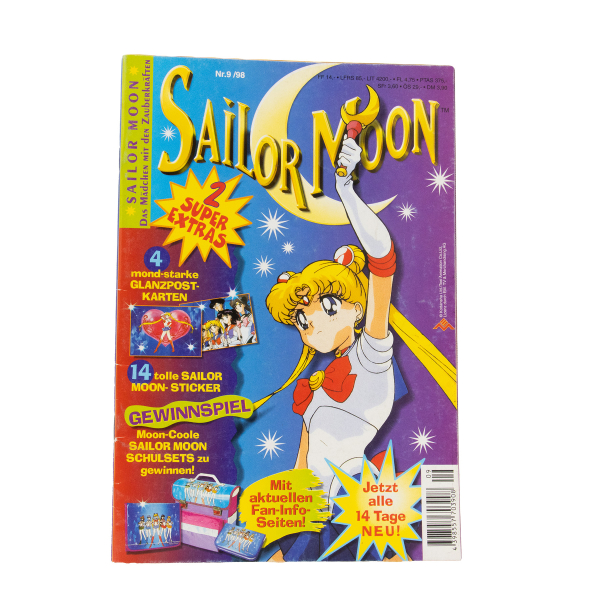 Sailor Moon Magazin Nr. 9/98 Vorderseite