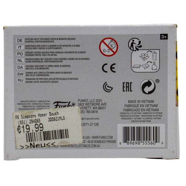 Die Simpsons – Belly Dancer Homer unten