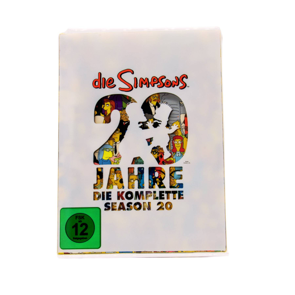 Die Simpsons Staffel 20 DVD Box Vorderansicht