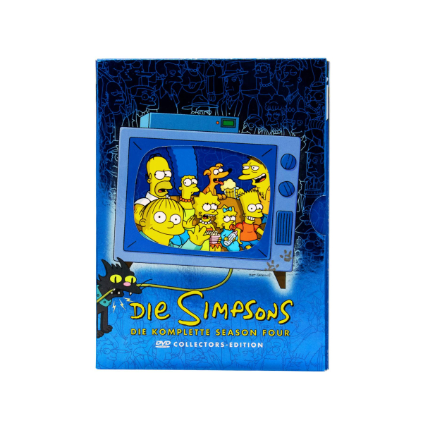 Die Simpsons Staffel 4 DVD Box Vorderansicht