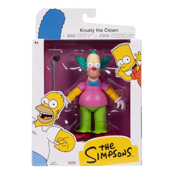 The Simpsons Actionfigures "Krusty the Clown" (Wave 2) von Jakks