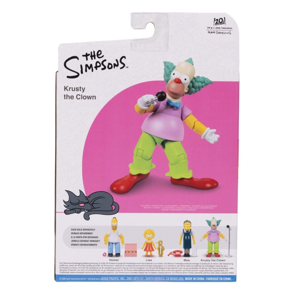 The Simpsons Actionfigures "Krusty the Clown" (Wave 2) von Jakks