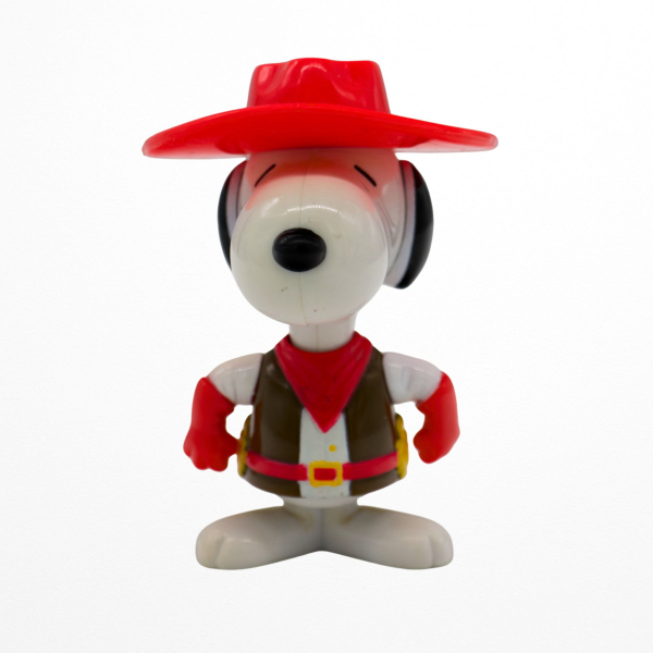 Snoopy Sammlerfigur „Texas“ (Peanuts) aus Kunststoff – Frontansicht