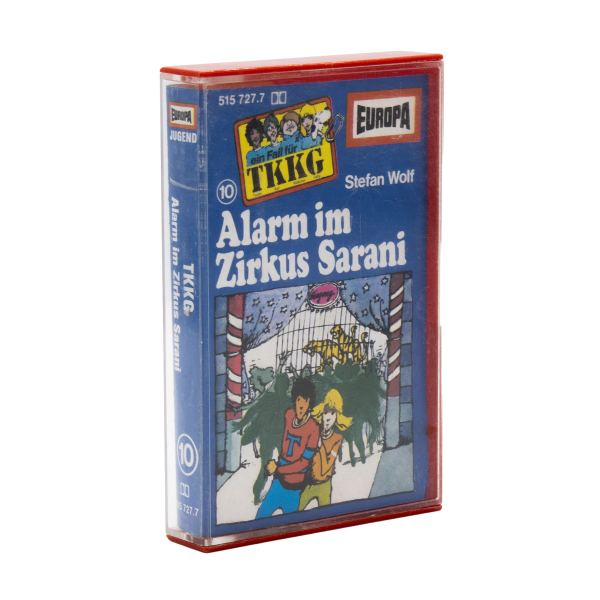 TKKG Kasette Folge 10,  Alarm im Zirkus Sarani