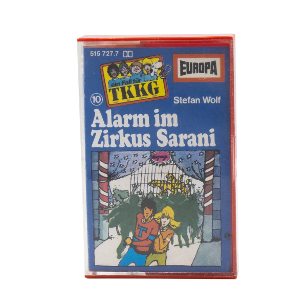 TKKG Kasette Folge 10,  Alarm im Zirkus Sarani