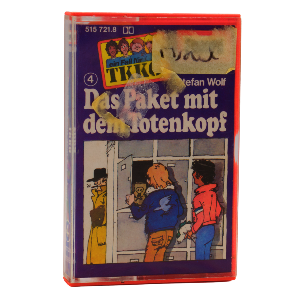 TKKG Kassette Folge 4 front Ansicht