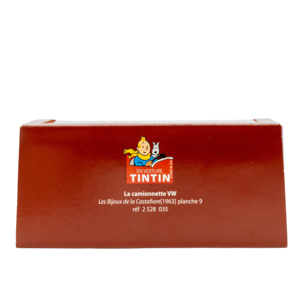 Tim und Struppi VW Alfa Romeo Giulietta Berlina Verpackung Rückseite