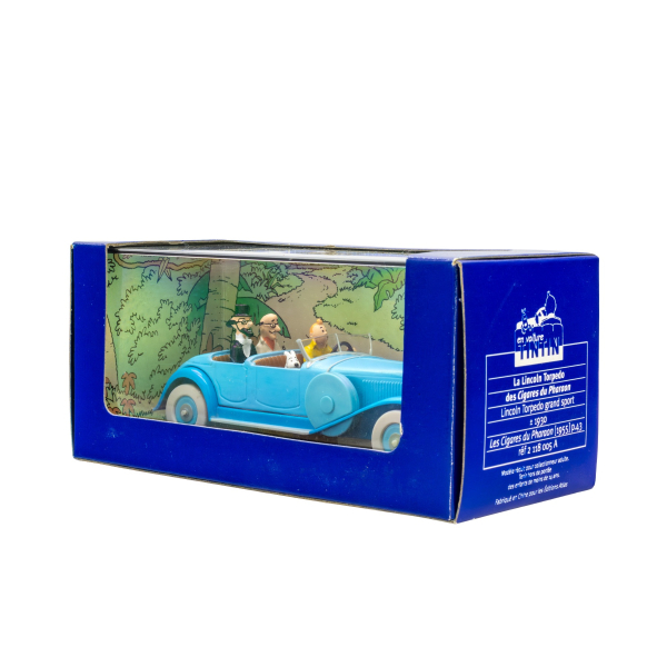 Tim und Struppi Lincoln Torpedo Ansicht schräg