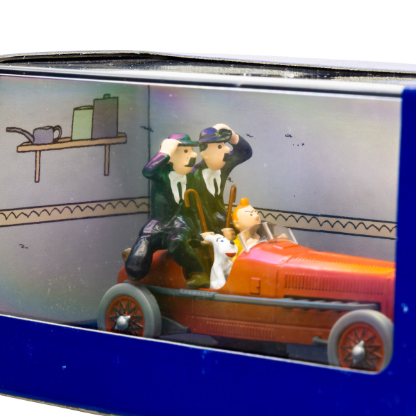 Tim und Struppi Der rote Rennwagen Ansicht vorne zoom