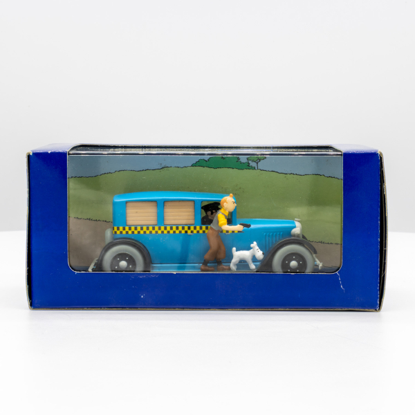 Tim und Struppi Checker Taxi Ansicht vorne