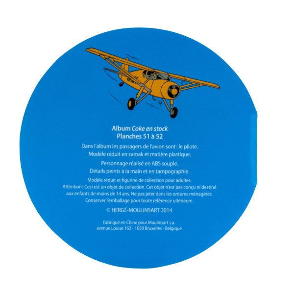 Tim und Struppi Aufklärungsflugzeug Albatros