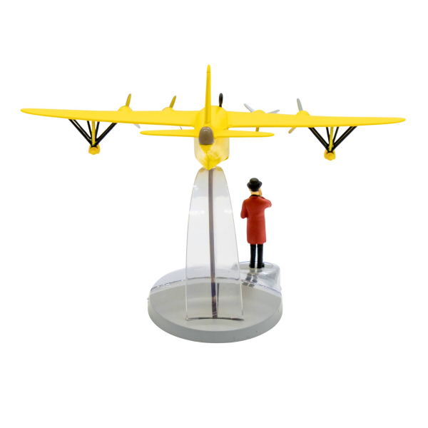 Tim und Struppi Das gelbe Wasserflugzeug aus "Die sieben Kristallkugeln"