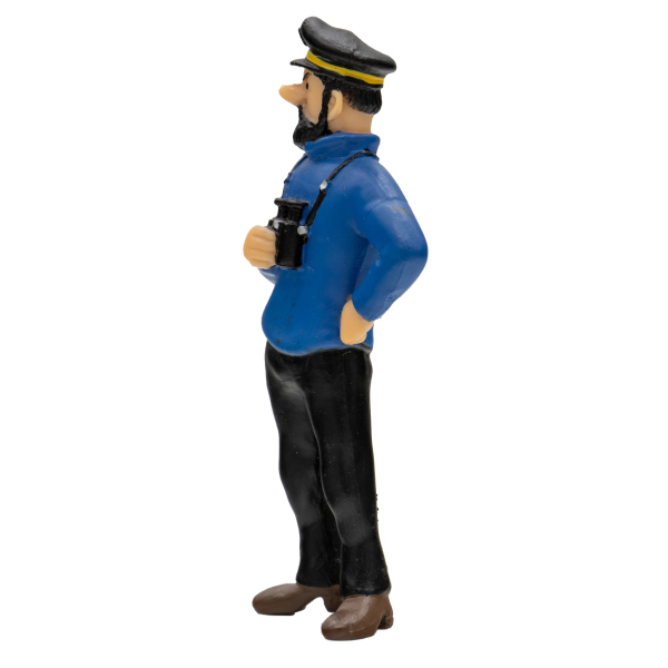 Tim & Struppi PVC Figur Kapitän Haddock mit Fernglas 9 cm