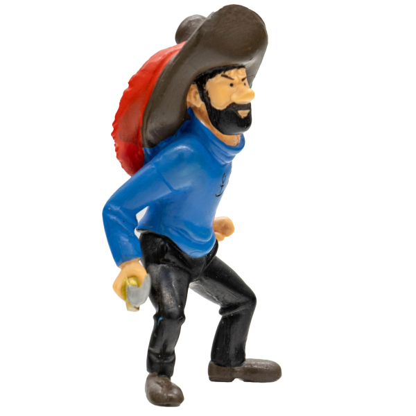 Tim & Struppi Kapitän Haddock im Hadoque Piratenkostüm PVC Figur 9 cm