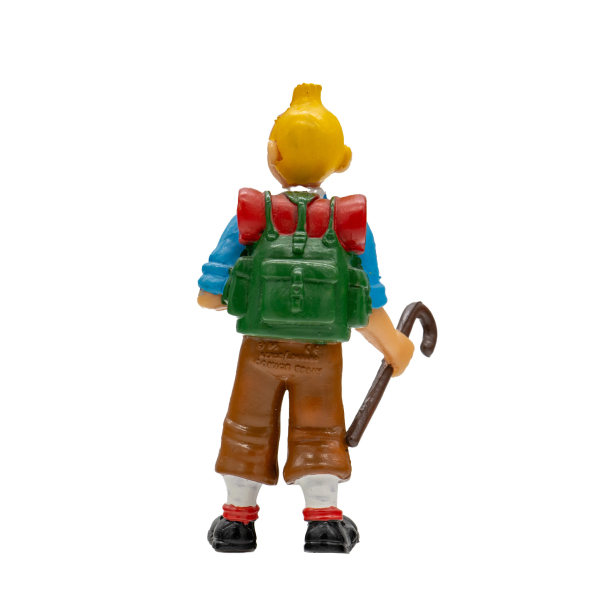 Tim & Struppi PVC Figur Tim als Wanderer 7,5 cm