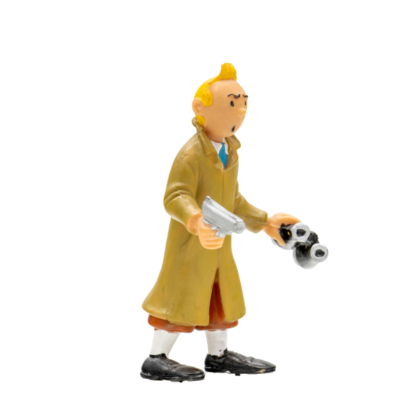 Tim & Struppi PVC Figur Tim im Detektiv-Outfit 7,5 cm