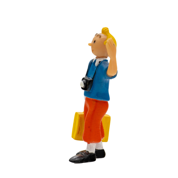 Tim & Struppi - Tim mit Koffer - PVC Figur 7,5 cm