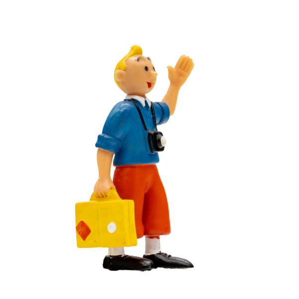 Tim & Struppi - Tim mit Koffer - PVC Figur 7,5 cm