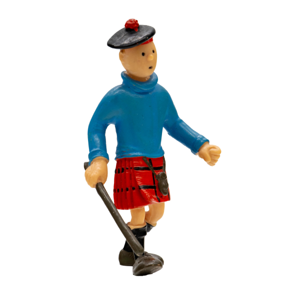 Tim & Struppi PVC Figur Tim im schottischen Kilt 9 cm