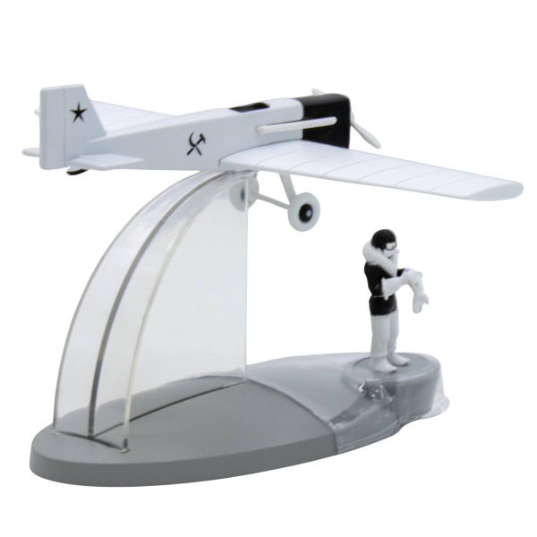 Tim und Struppi - Soviet Flugzeug ohne Verpackung links hinten