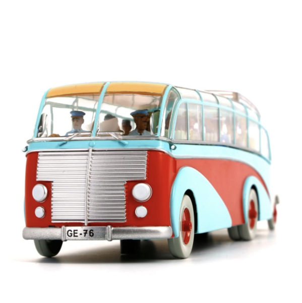 Tim & Struppi Collectible Car 1:24 Swissair Bus Modellauto kaufen | Tintin Modellauto | Hoppla Stuff