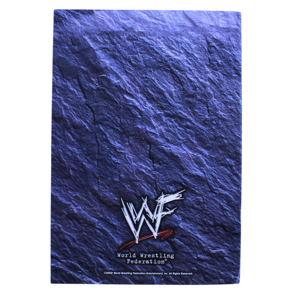 WWF/WWE Souvenir Programme Road to Insurrextion 2002