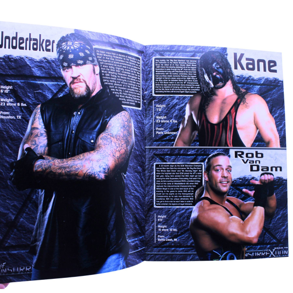 WWF/WWE Souvenir Programme Road to Insurrextion 2002